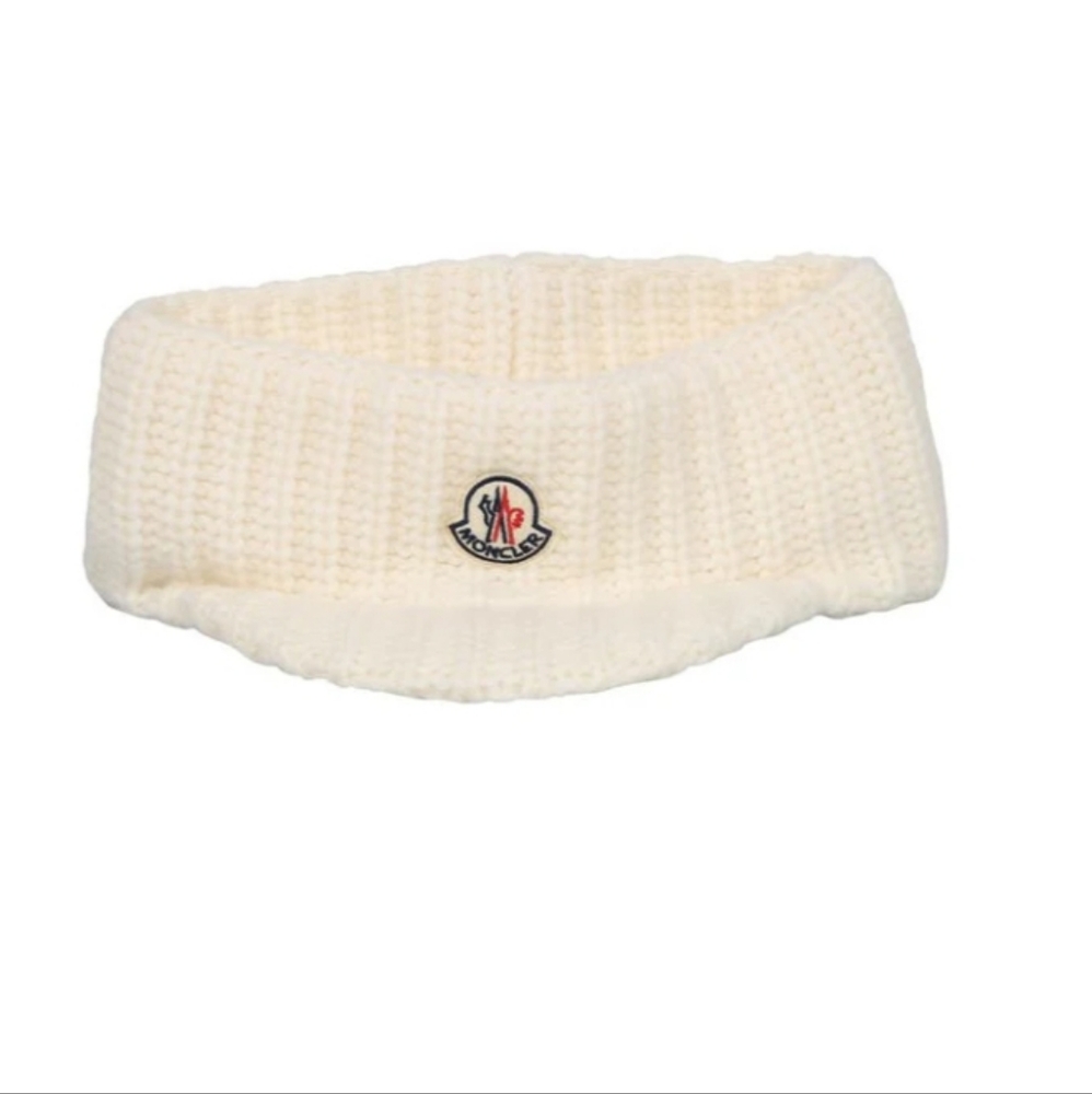 Moncler Cream Headband Visor